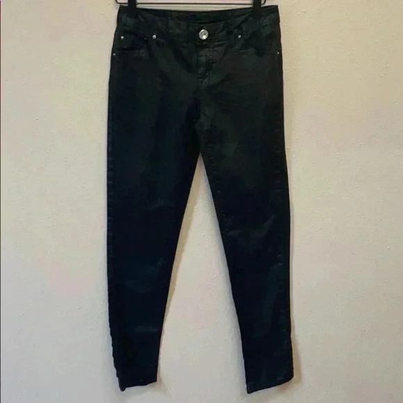 JUSTICE Girls Black Jeans - Picture 1 of 6